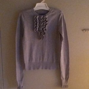 NWOT Aeropostale Ruffle Trim 100% Cotton Sweater